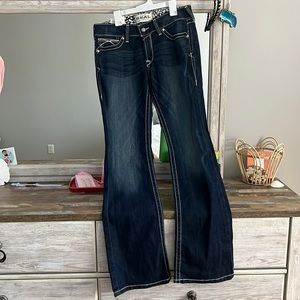 Ariat Women’s Low Rise Boot Cut Blue Jeans